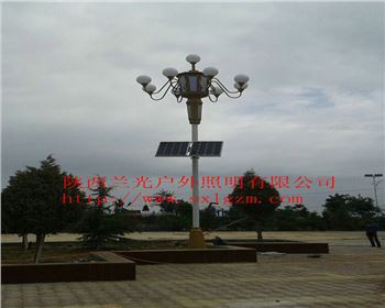 中華燈-甘肅省平涼市靈臺縣太陽能路燈項目