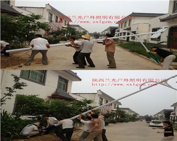 農村太陽能路燈-陜西寶雞扶風項目