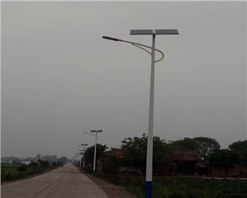 農村太陽能路燈-甘肅慶陽路燈項目
